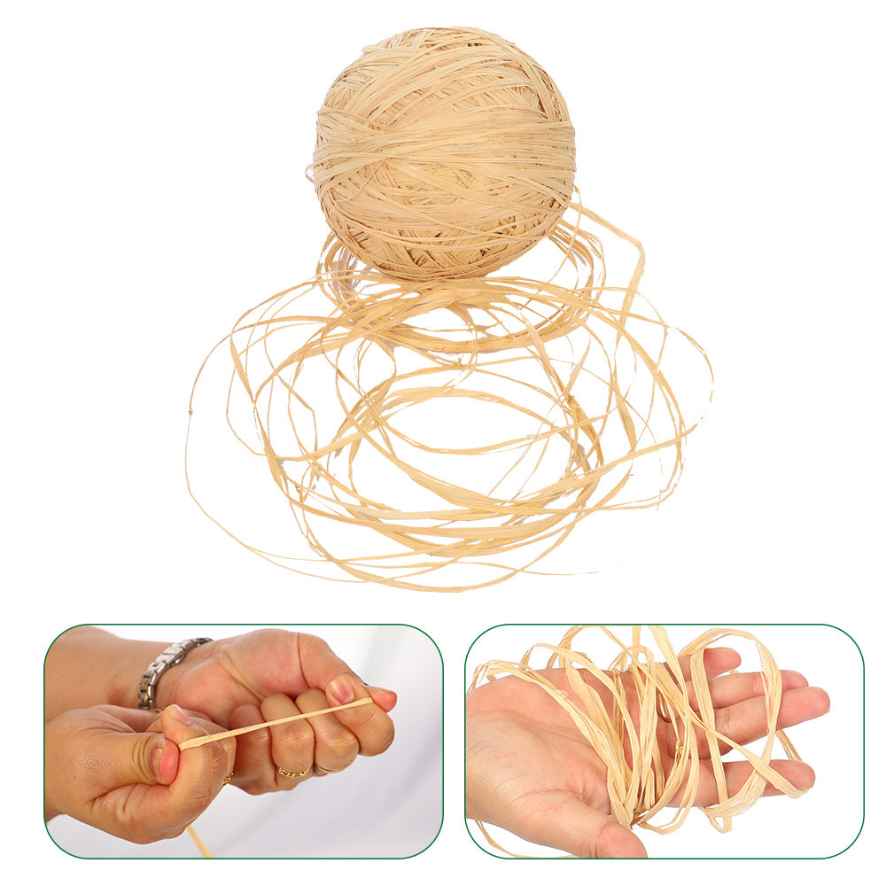 Natural Raffia Ribbon Ball