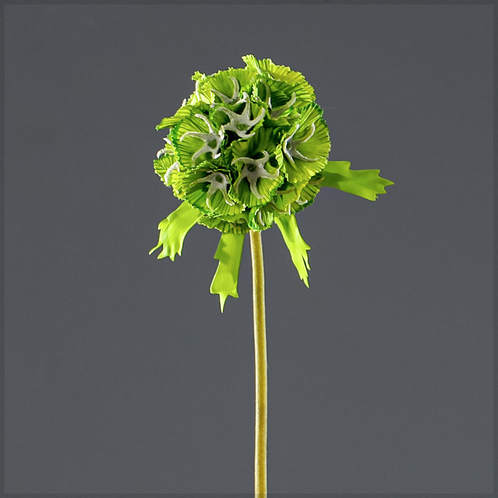 Artificial Scabiosa Pods Flower Stem