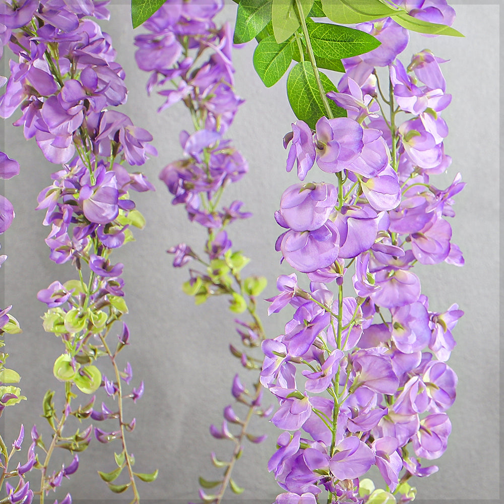 Artificial Wisteria Flowers  1 Piece