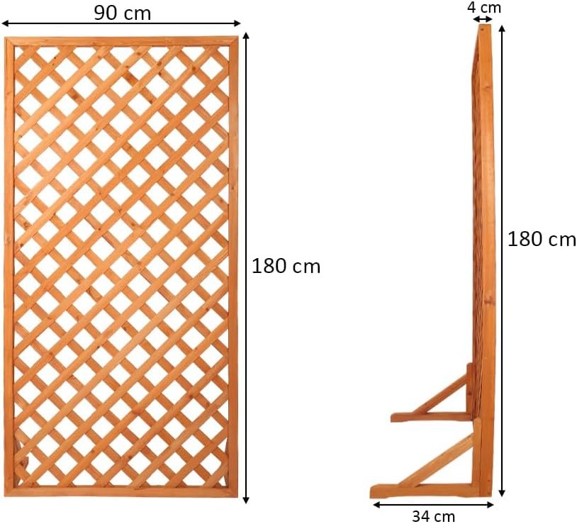 1 Piece Garden Fence for Climbing Pots & Plants(Screen Only)