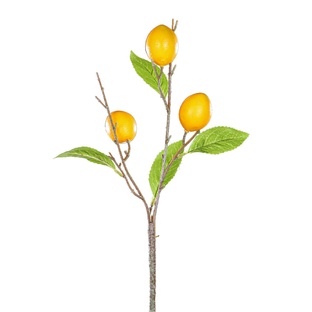 غصن فاكهة صناعي مفرد (بدون مزهرية)