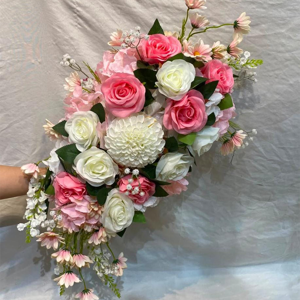 Blush & Ivory  Rose Bouquet for display purposes only (non-sale)