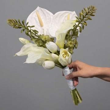 Elegant White Bridal Bouquet