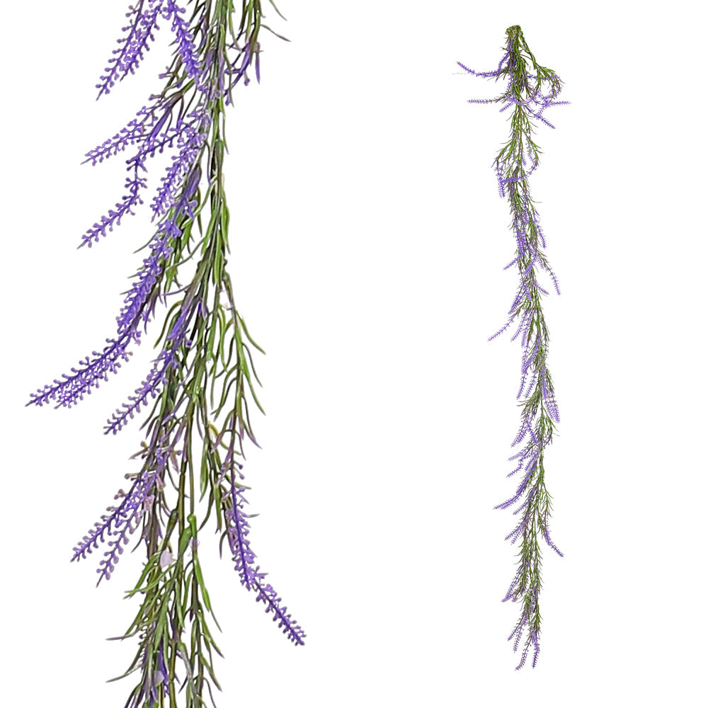 Artificial Lavender Single Garland