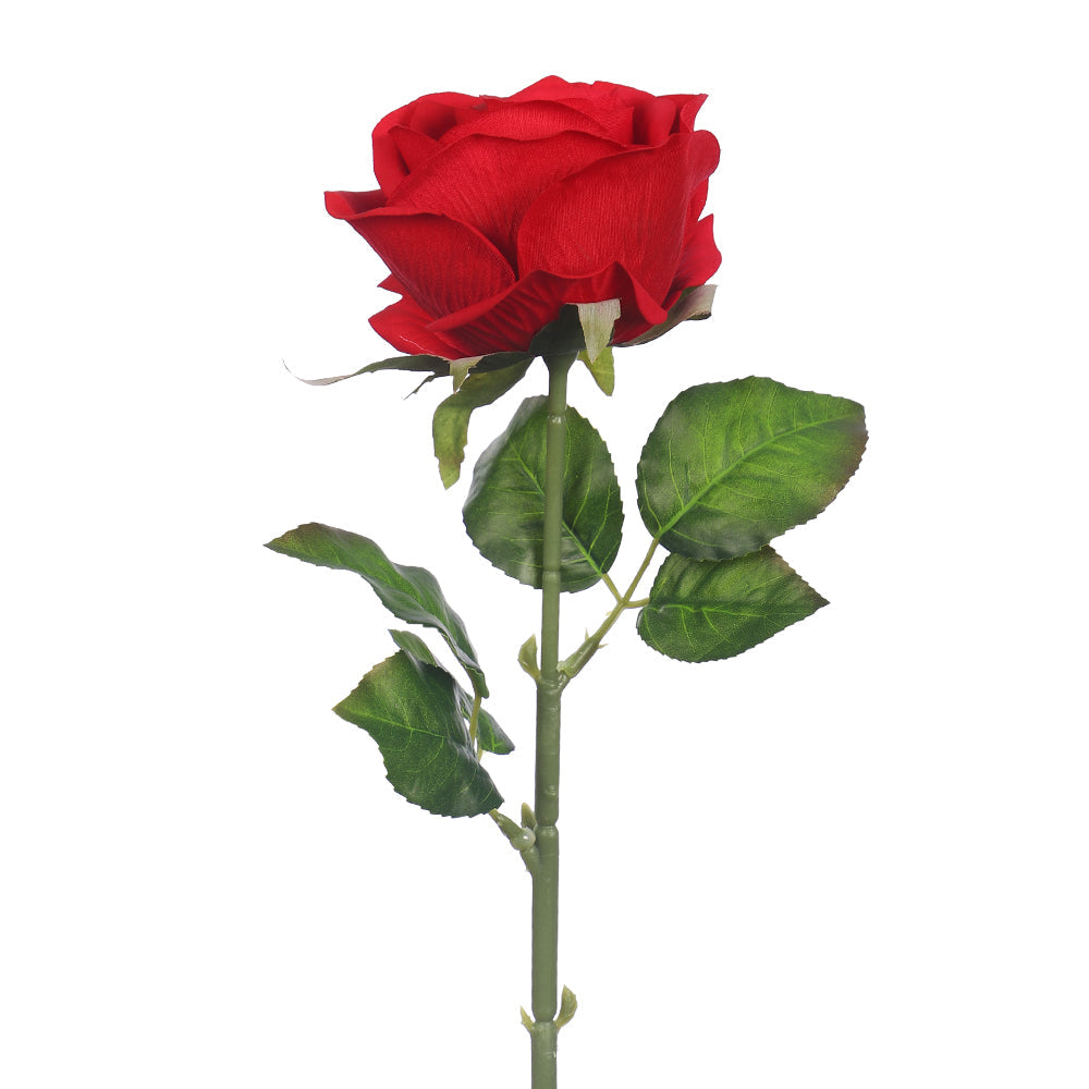 ساق ورد صناعي أنيق مفردة (بدون مزهرية)