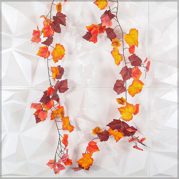 Artificial Maple Leaf Garland