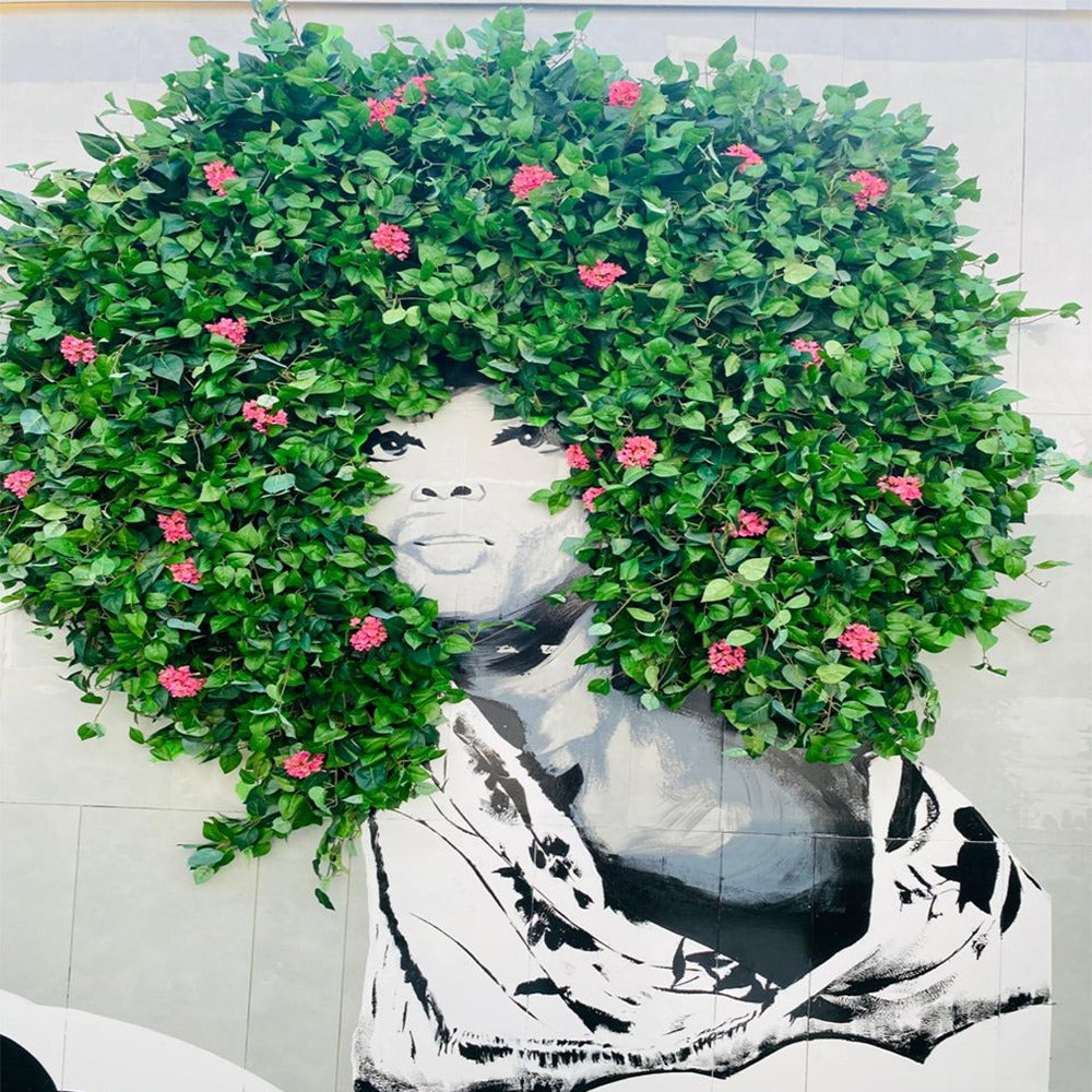 لوحة زهور للعرض فقط (غير معروض للبيع)
