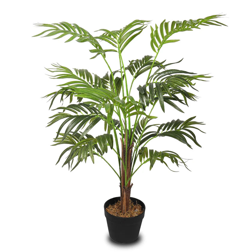 Decorative Artificial Green Palm Plant 1.1m High