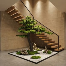 Layered Evergreen Bonsai Tree