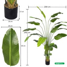 Nearly Natural Banana Plant 240cm Tall