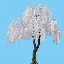 Artificial White Willow Plant Tree