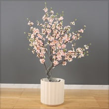 Realistic Artificial Cherry Tree(with black nursery pot)
