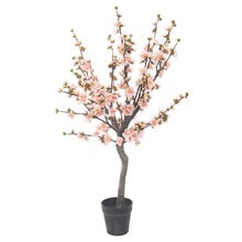 Faux Sakura Flower Tree(with black nursery pot)