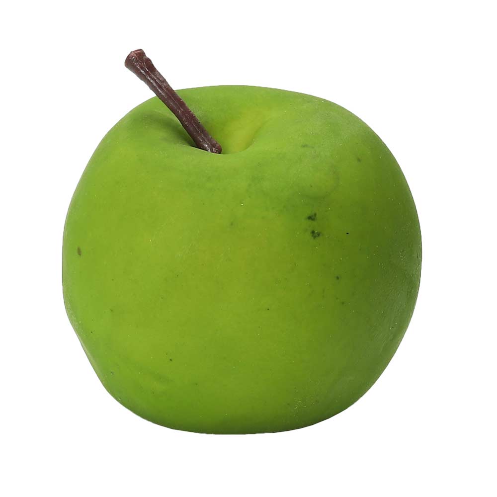 تفاحة زخرفية صناعية (قطعة واحدة)