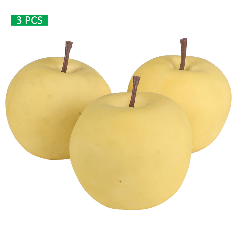 تفاحة زخرفية صناعية (قطعة واحدة)