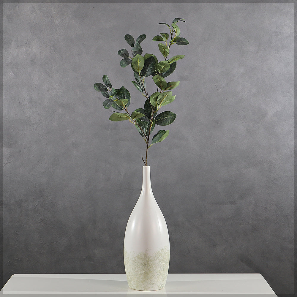 90cm Artificial Autumn Eucalyptus Stems(without vase)