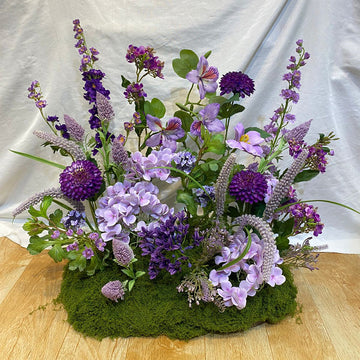 Lavender Dreams Garden Arrangement for display purposes only (non-sale)