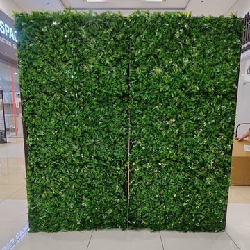Lush Artificial Greenery Wall Panel for display purposes only (non-sale)