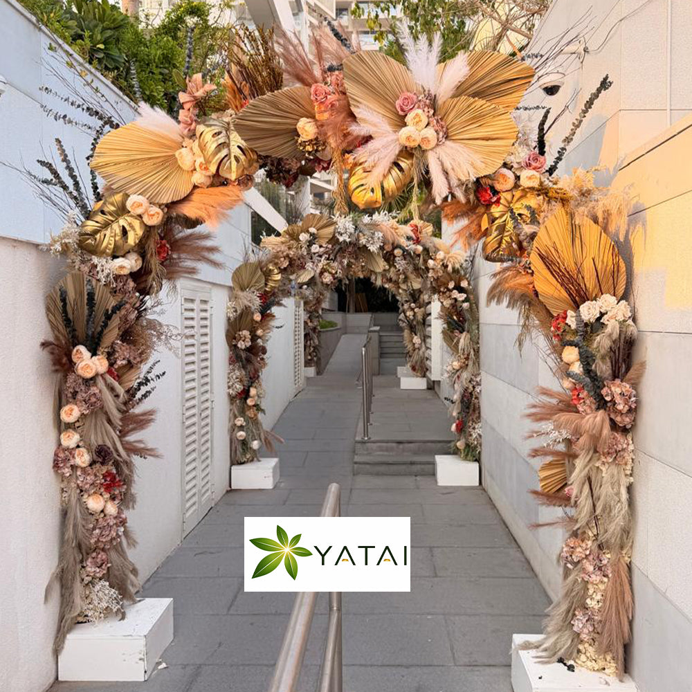 Luxury Floral Arch Installation for Events & Entrances for display purposes only (non-sale)