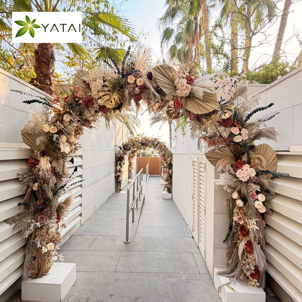 Luxury Floral Arch Installation for Events & Entrances for display purposes only (non-sale)
