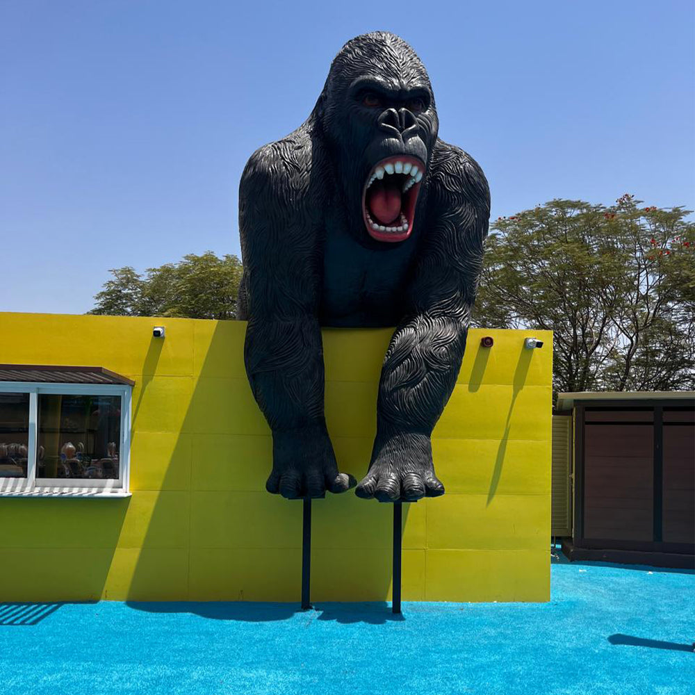🦍 تركيب غوريلا مهيب – إحضار البرية إلى الحياة للعرض فقط (غير معروض للبيع)