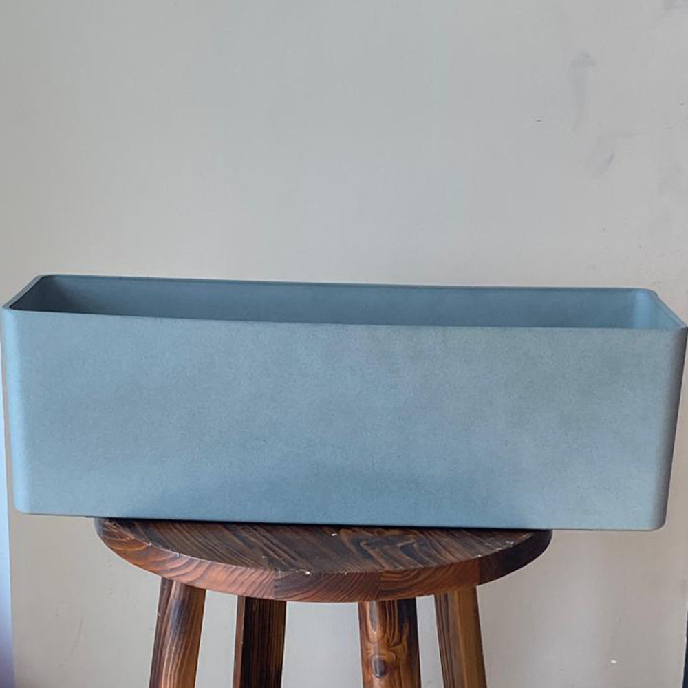 Modern Rectangular Plastic Window Box Planter