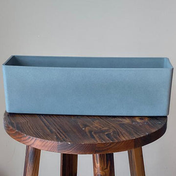 Modern Rectangular Plastic Window Box Planter