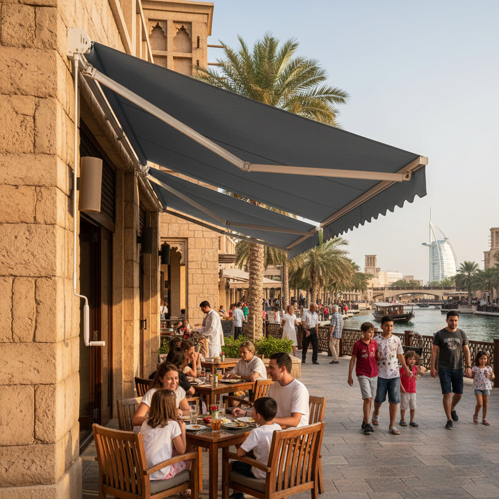 Retractable Manual Canopy Shelter