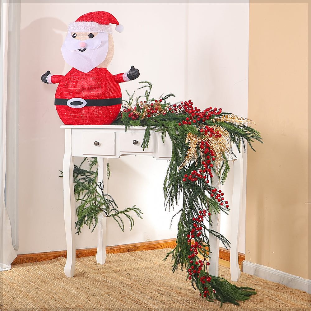 1Piece Norfolk Pine Garland For Decoration