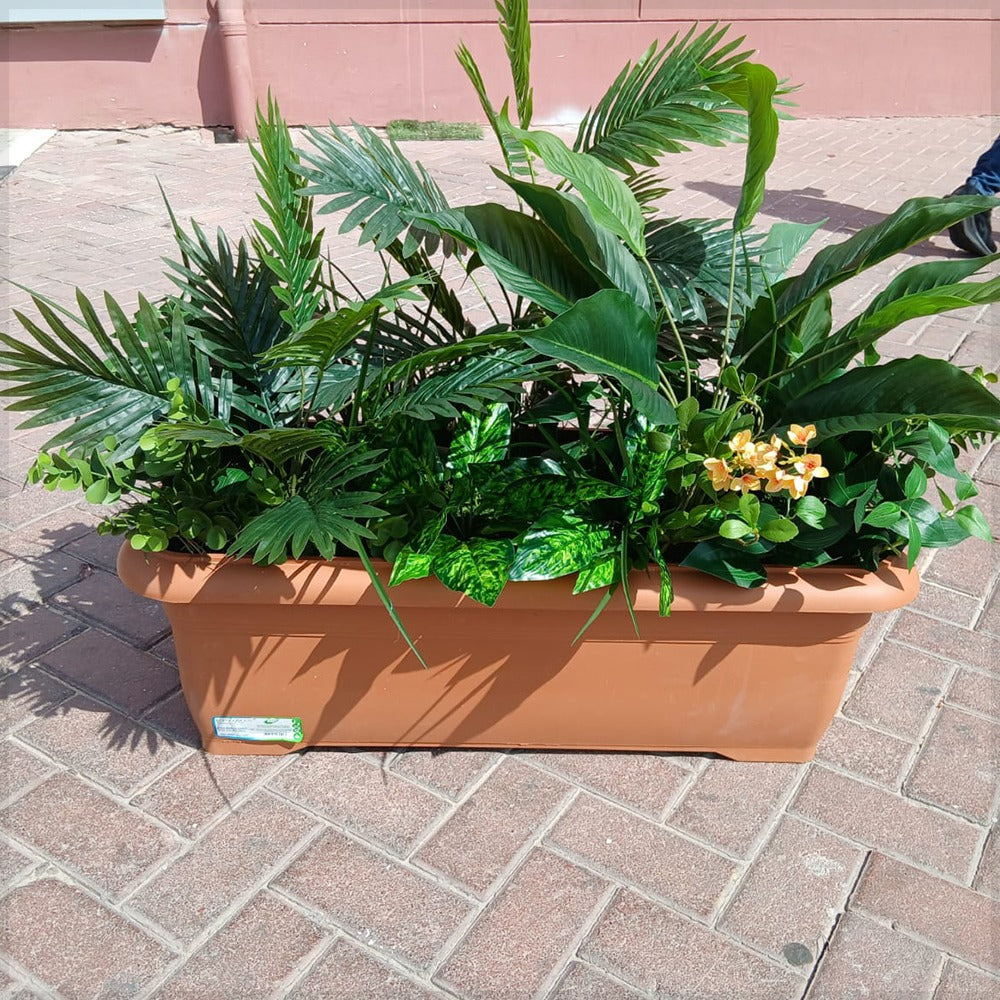 9pcs Tropical Planter Arrangement 🌿for display purposes only (non-sale)