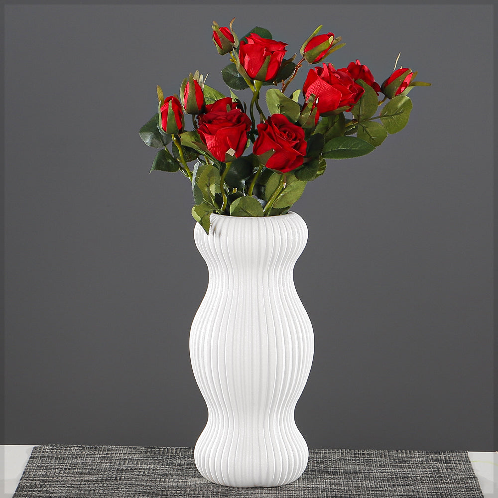 Pleated Flower Vase