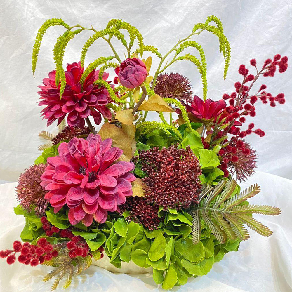 Vibrant Botanical Cascade Arrangement for display purposes only (non-sale)