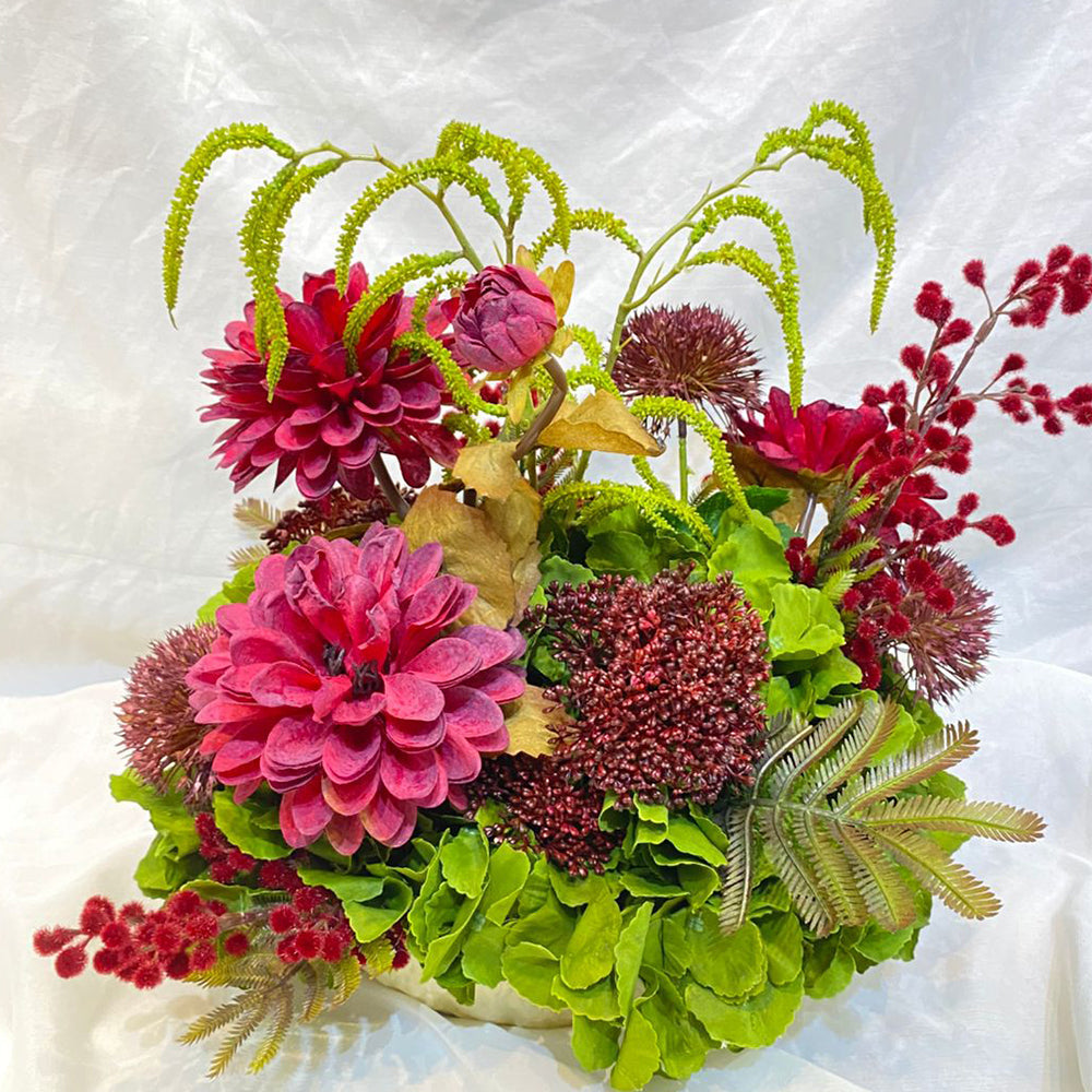 Vibrant Botanical Cascade Arrangement for display purposes only (non-sale)