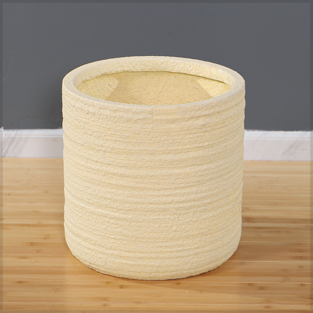 Light Beige Concrete Planter
