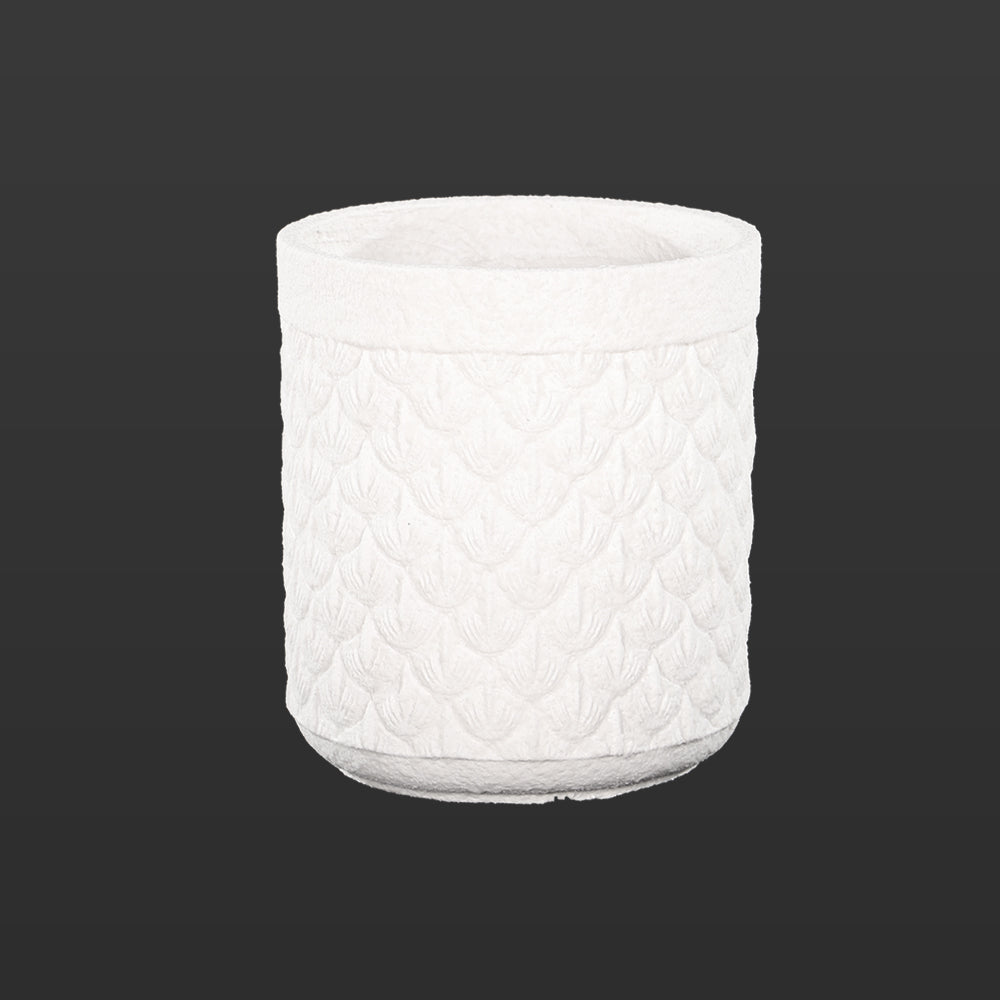 Embossed Ceramic Pot