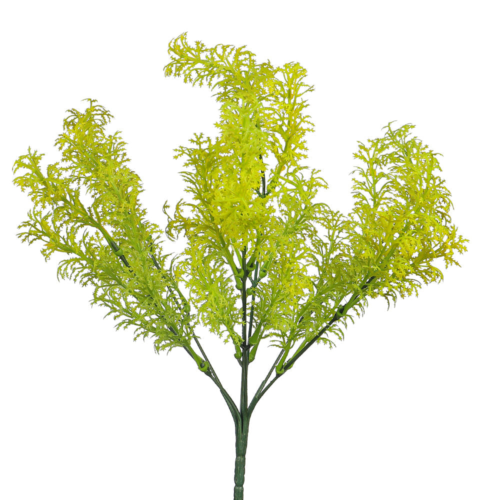 باقة واحدة من نبات الطحلب الصناعي (بدون مزهرية)