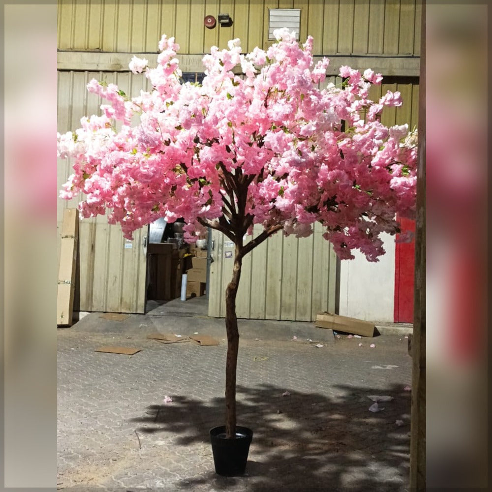 قطعتان صناعة شجرة أزهار الكرز