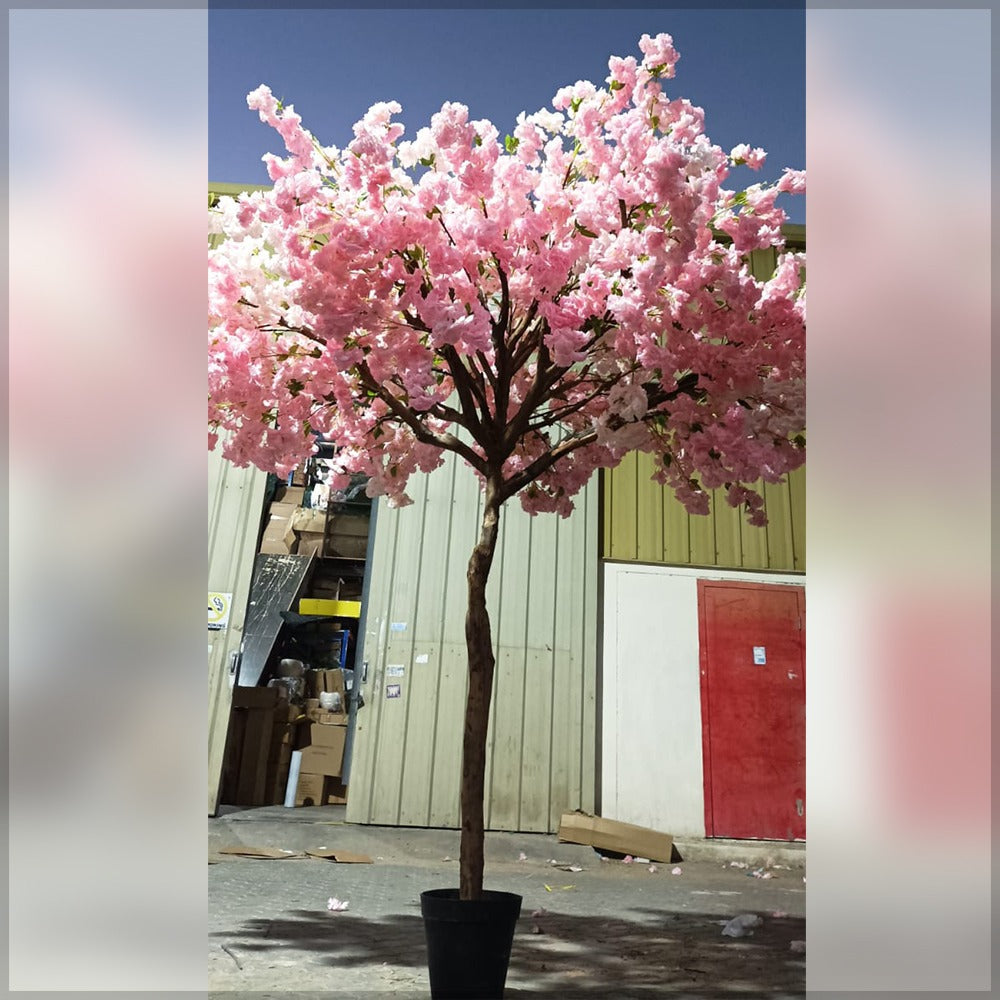 قطعتان صناعة شجرة أزهار الكرز