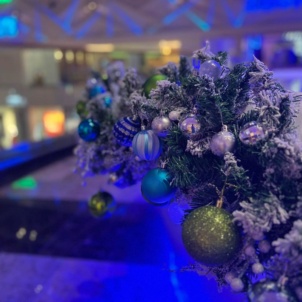 Christmas Decoration Set-up for Coffee Shop for display purposes only (non-sale)