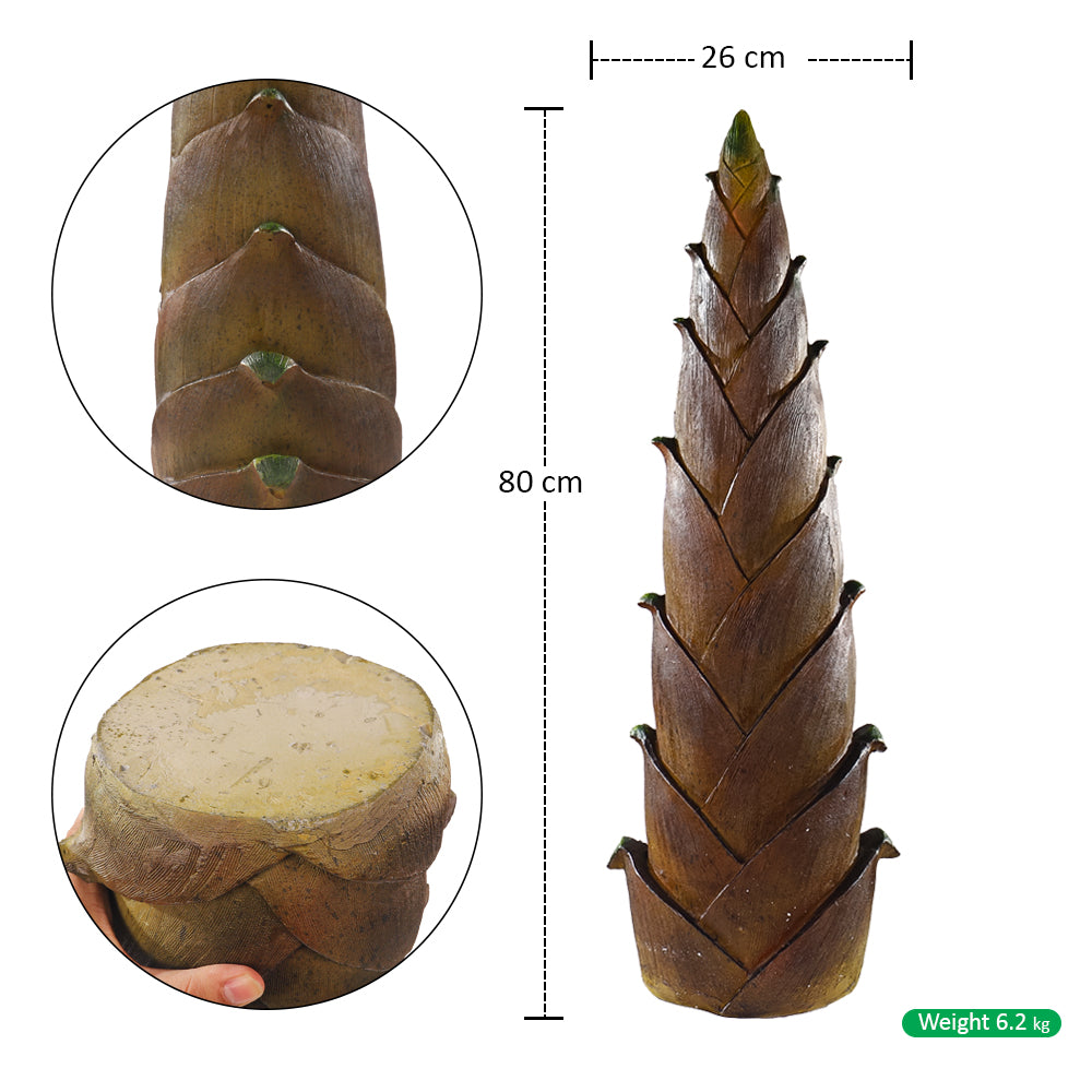 قطعة واحدة تصميم زخرفي لنبتة الخيزران لتنسيق المناظر الطبيعية (نبتة الخيزران الزخرفية فقط)