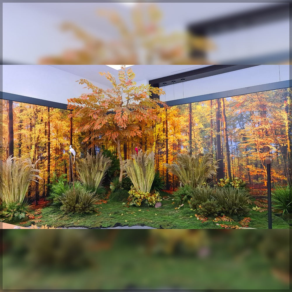 ديكور بطابع الغابة للعرض فقط (غير معروض للبيع)