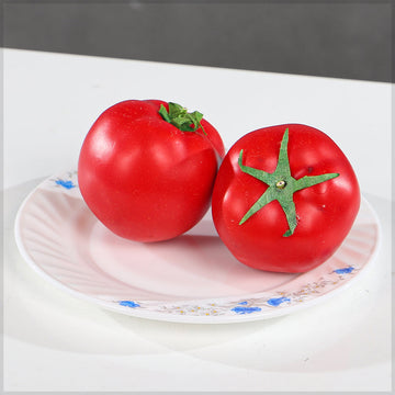 حبة طماطم زخرفية صناعية (قطعة واحدة)