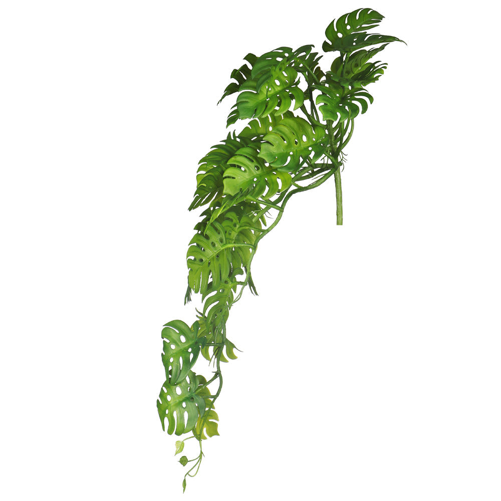 Artificial Monstera Leaf Bunch Vine