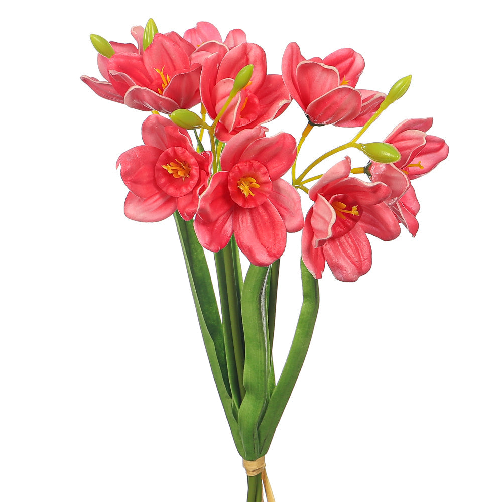 باقة زهور النرجس الصناعية (بدون مزهرية)