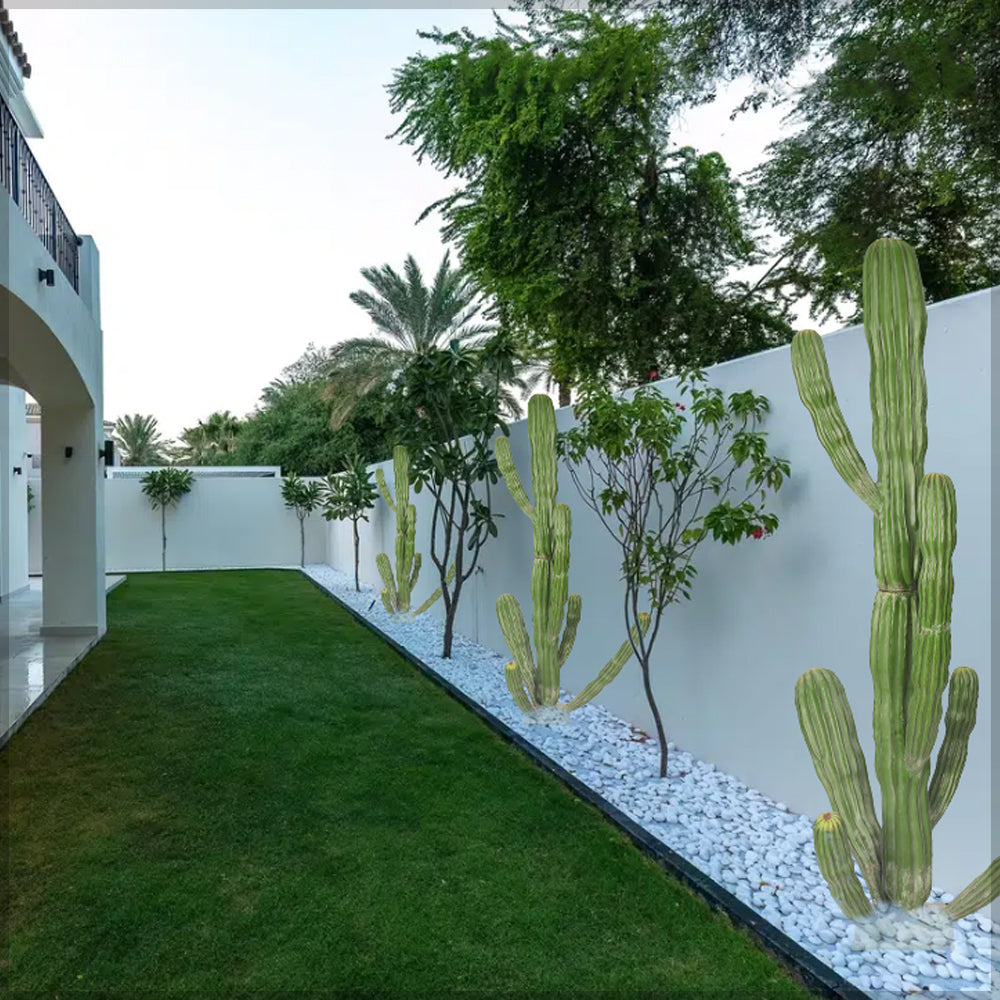 نبتة صبار ساجوارو كبيرة الحجم شبيهة بالطبيعية