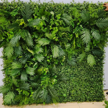 Tropical Design Green Wall Panel for display purposes only (non-sale)