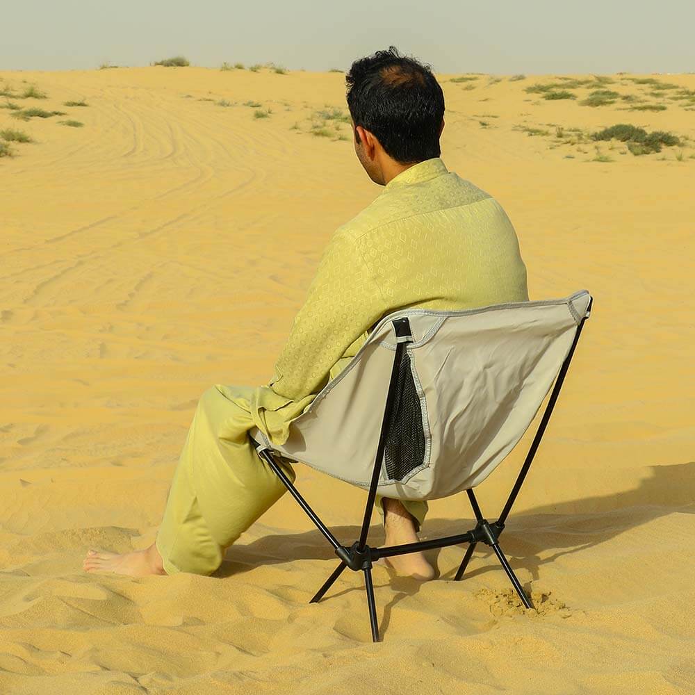 كراسي هلال للتخييم الخارجي للبالغين